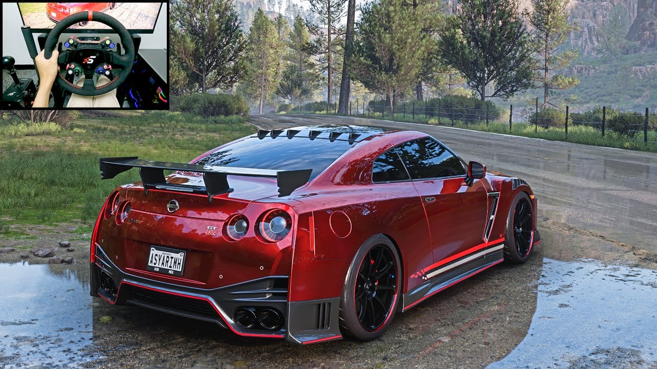 Nissan GTR R35 Nismo 1030HP - Forza Horizon 5 | Simagic Alpha Ultimate gameplay