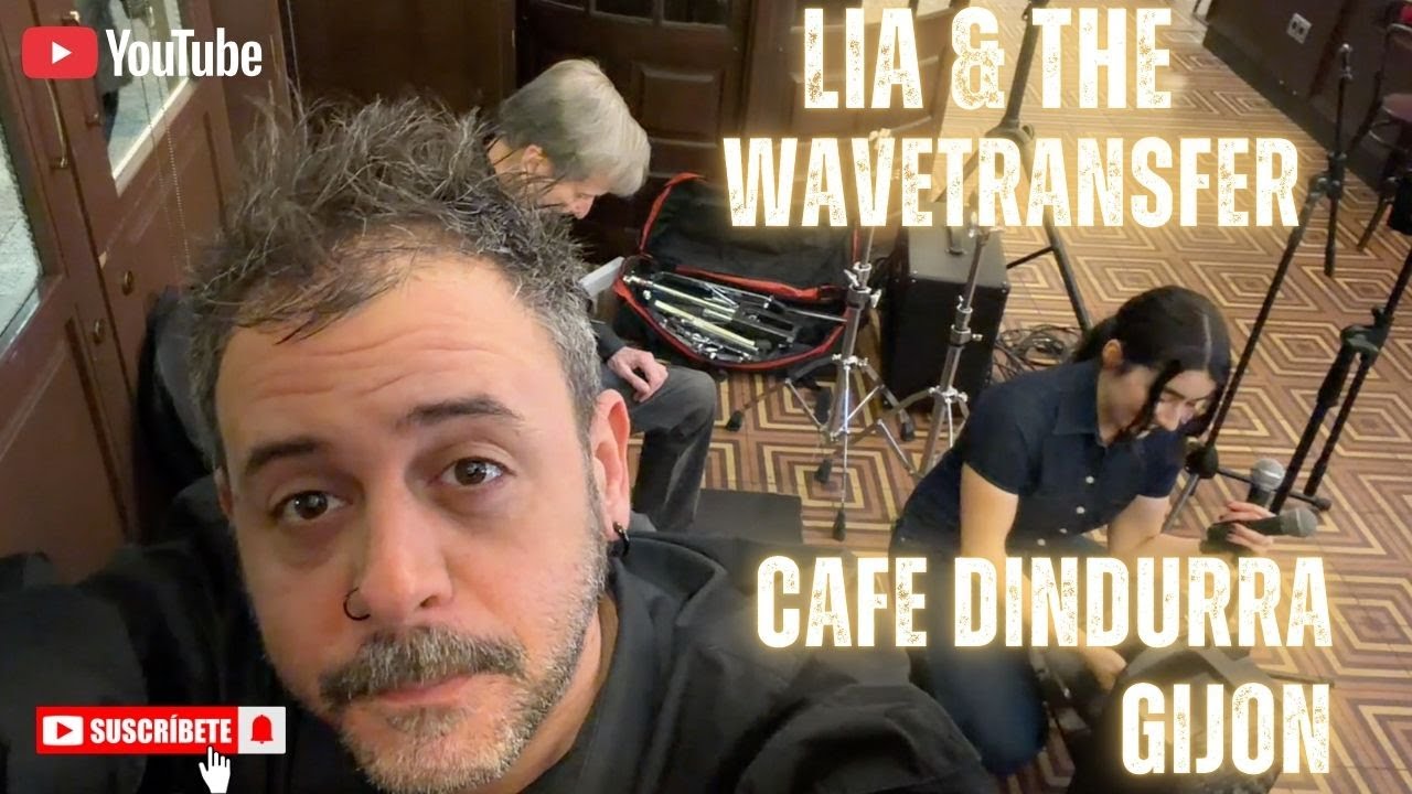 Detrás de cámaras antes del concierto (Lia & The WaveTransfer Dindurra Enero 2026)