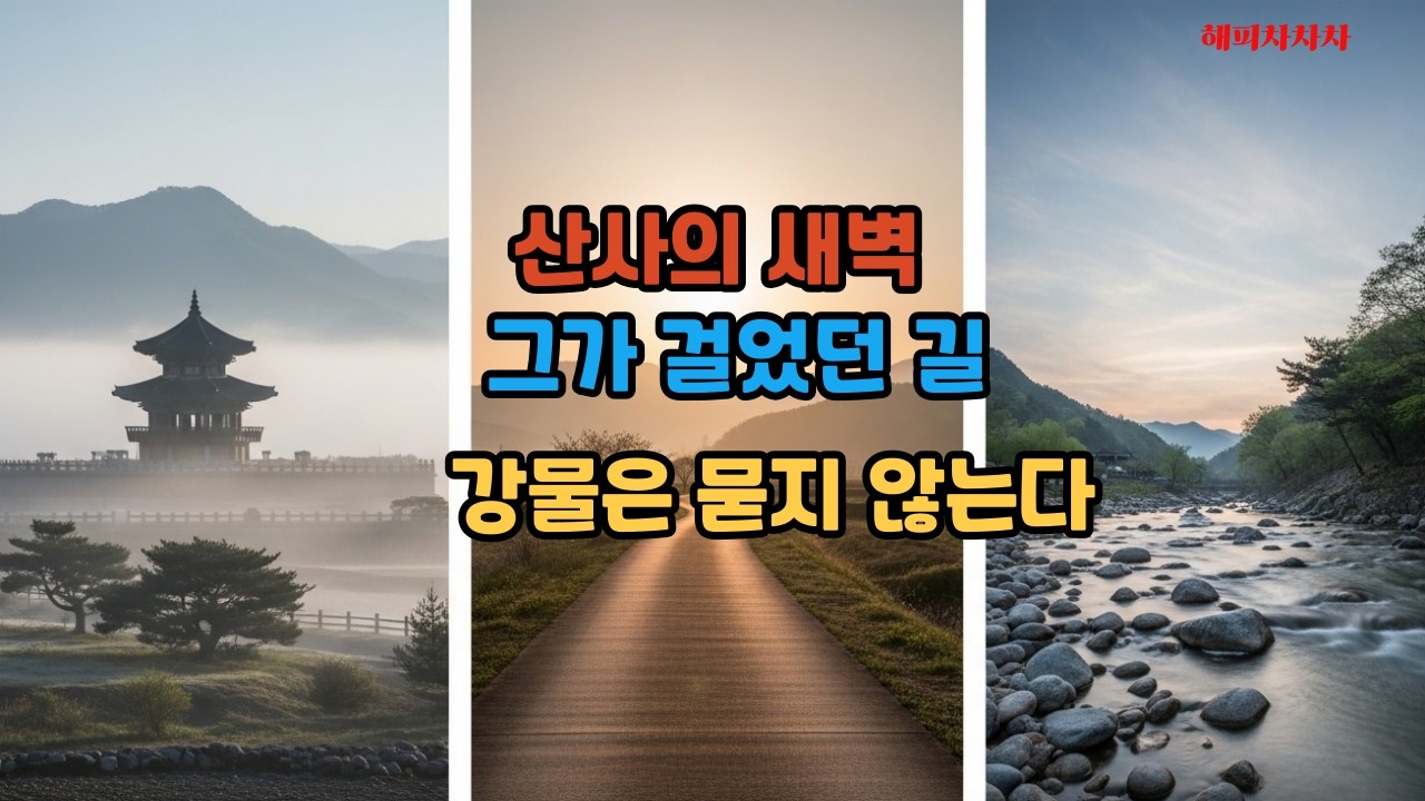 곡 1: 산사의 새벽/곡 2: 강물은 묻지 않는다/곡 3: 그가 걸었던 길