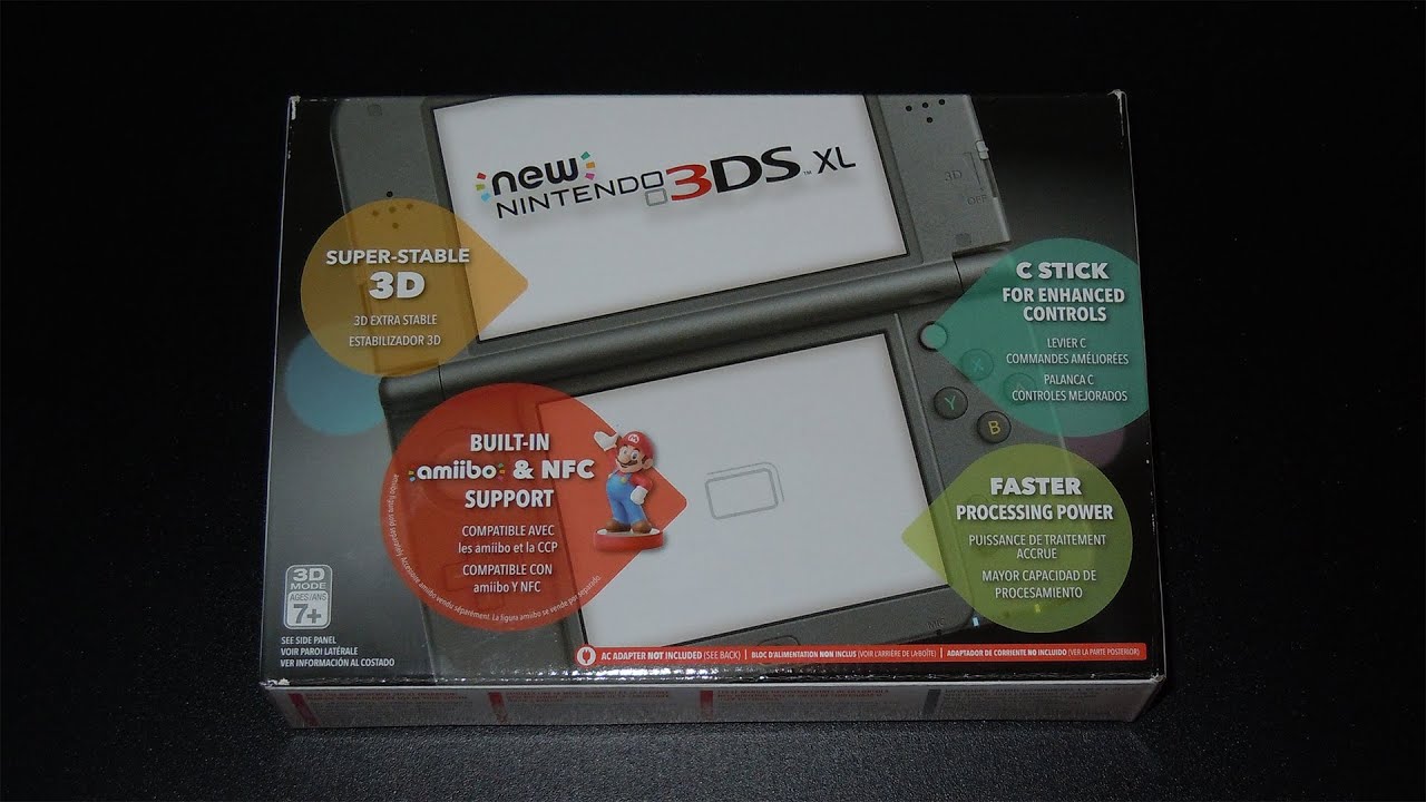 New Nintendo 3DS XL Unboxing And Review