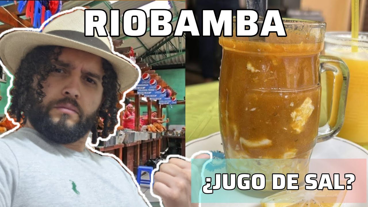 PROBANDO COMIDA TÍPICA de RIOBAMBA🤤 / Mercado La Merced • Ecuador🇪🇨