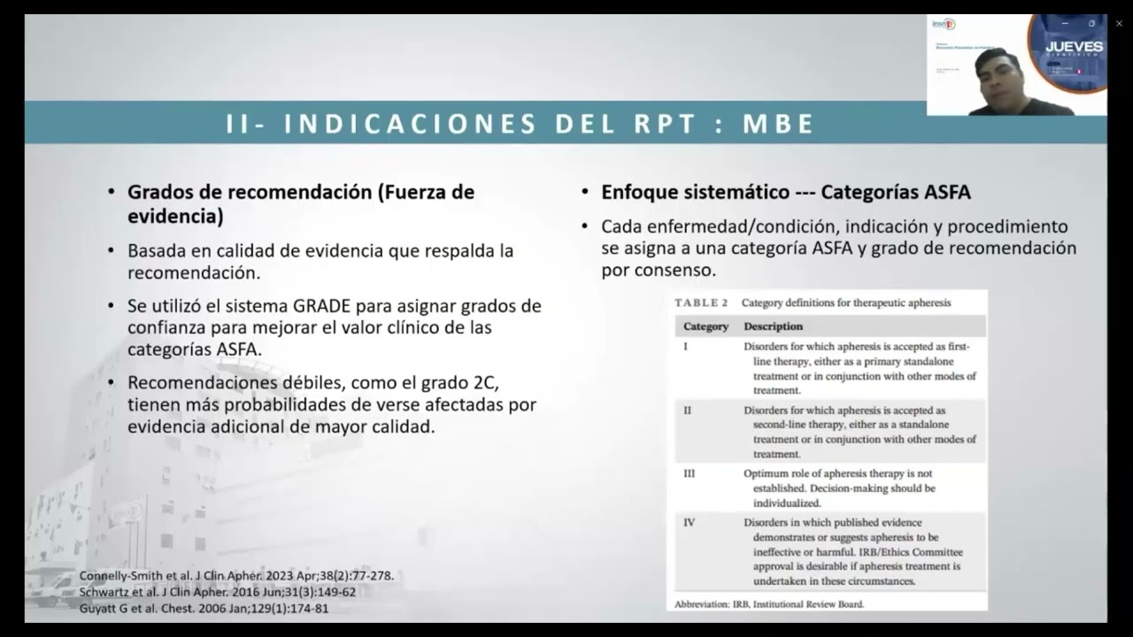 JUEVES CIENTÍFICOS:PLASMATICO EN PEDIATRIA