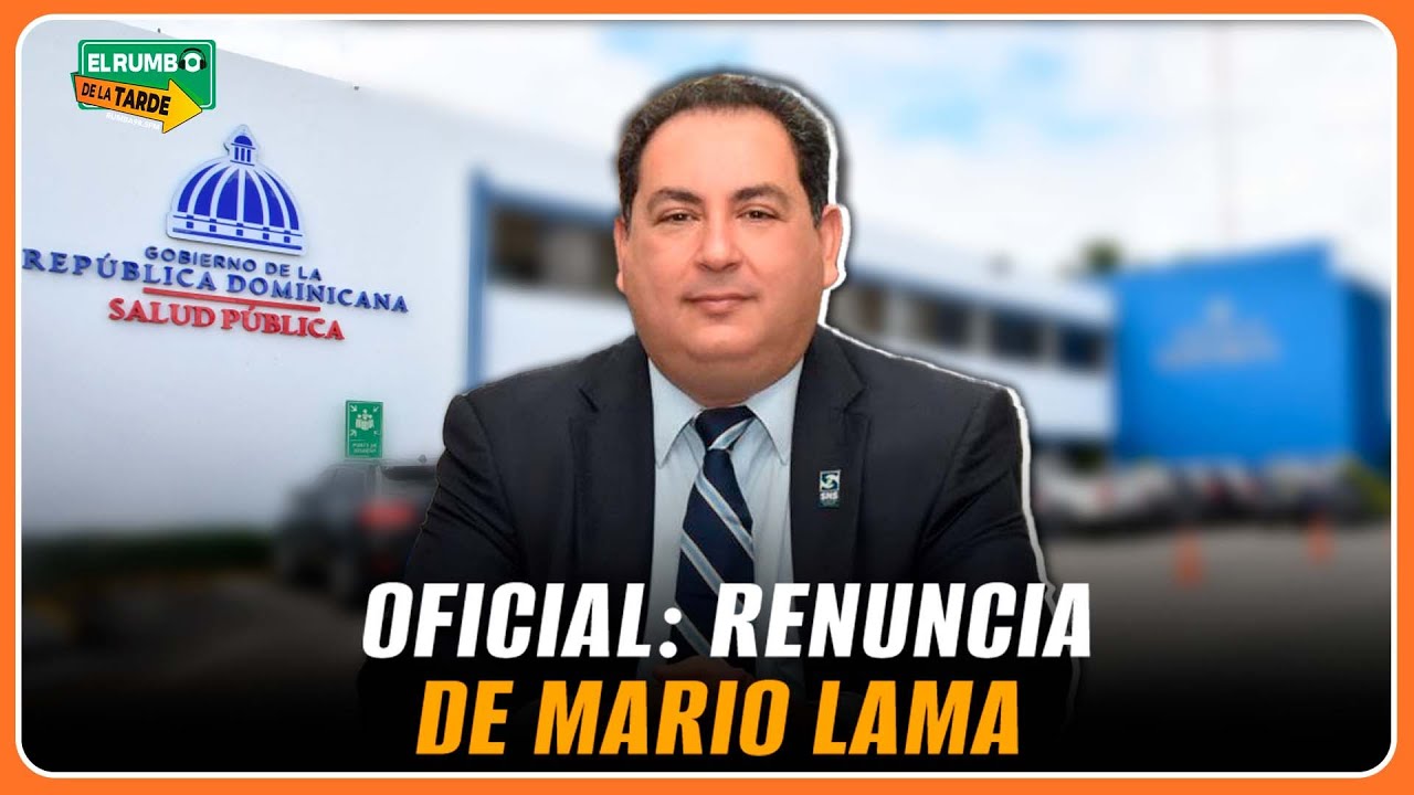 Oficial: renuncia de Mario Lama como director del Servicio Nacional de Salud | El Rumbo de la Tarde