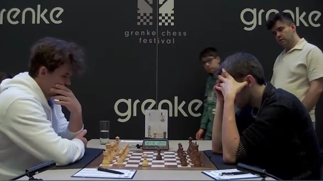 Magnus Carlsen vs Nils Grandelius | Grenke Chess Open 2025