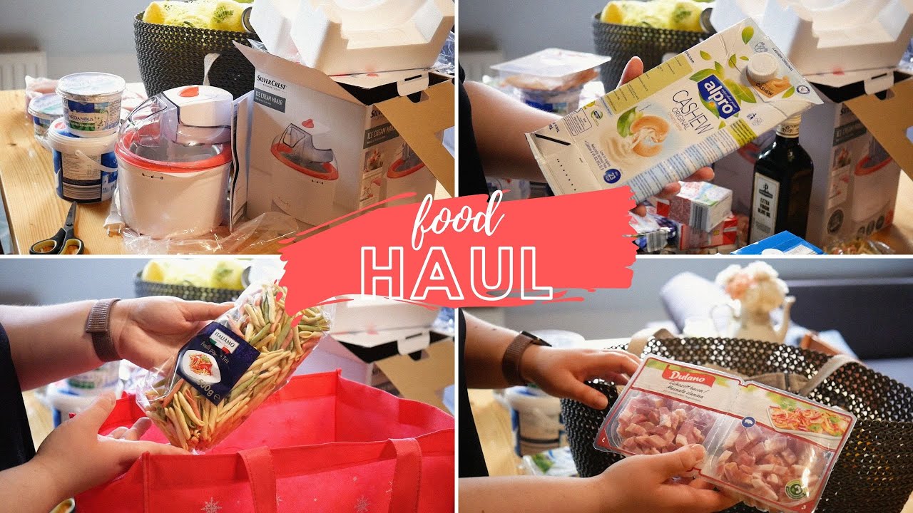 Food Haul LIDL - Heti nagybevásárlás + silvercrest fagylaltgép!