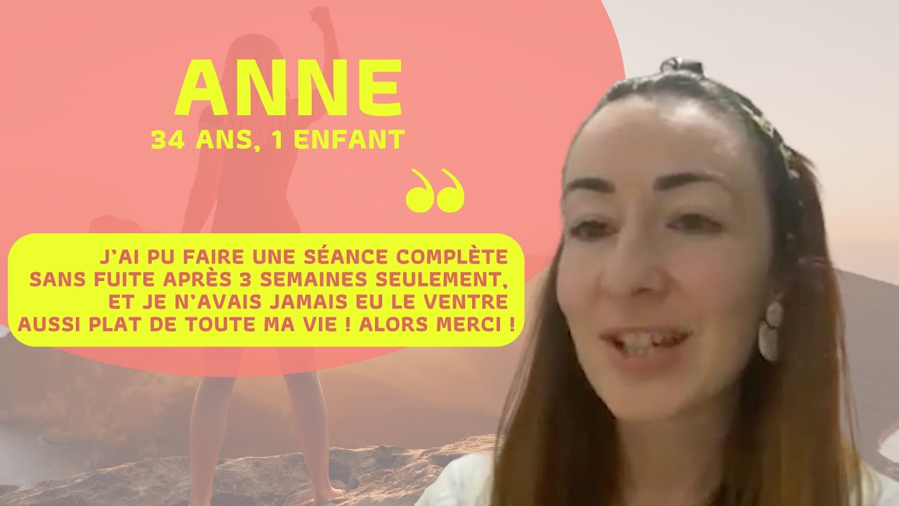 Témoignage : Comment Anne a surmonté l'incontinence après son accouchement grâce à notre programme
