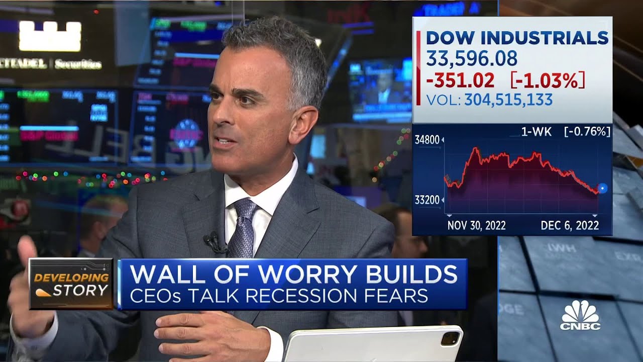 Losing optimism about the economy is never good, says Virtus' Joe Terranova