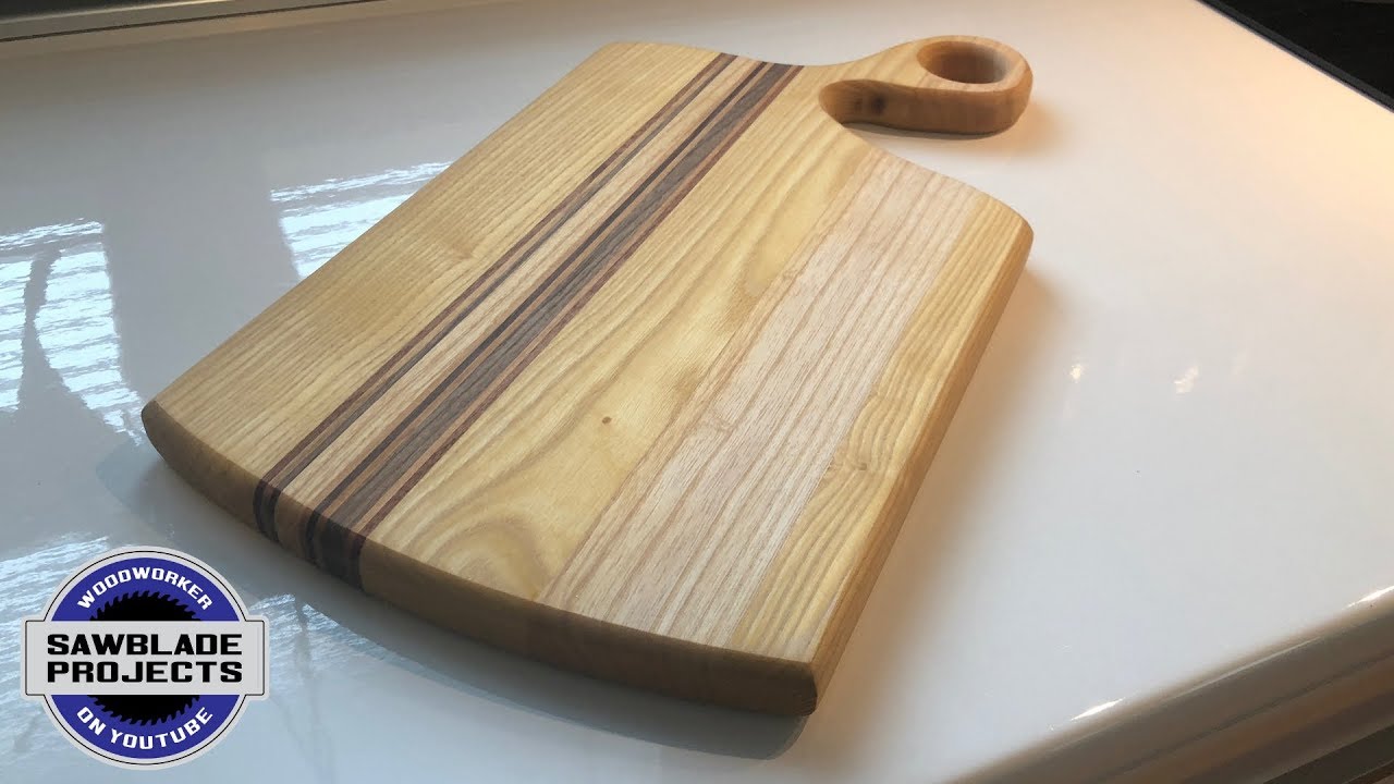 MAKING A CUTTING BOARD WITH A HANDLE