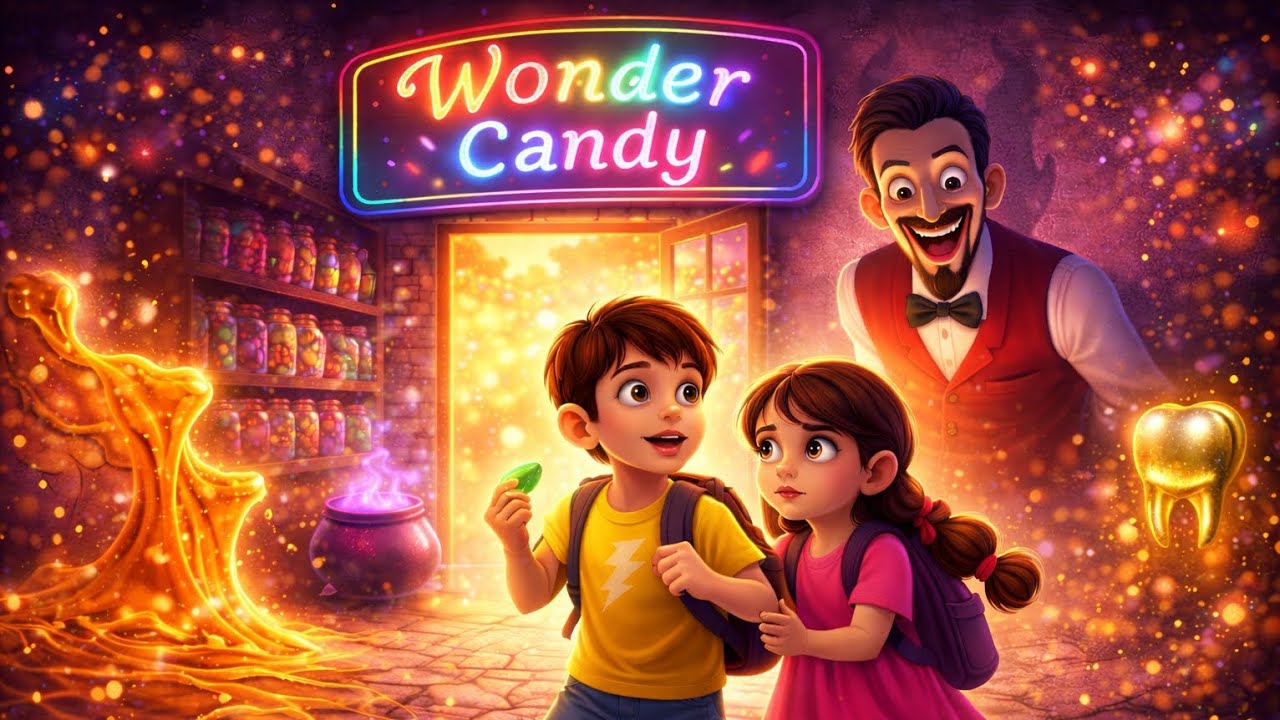 Midnight Candy Shop – Don’t Eat the Free Sample! 🍫 |Tamil MYSTERY  Stories | Explore with Lovedu ✈️