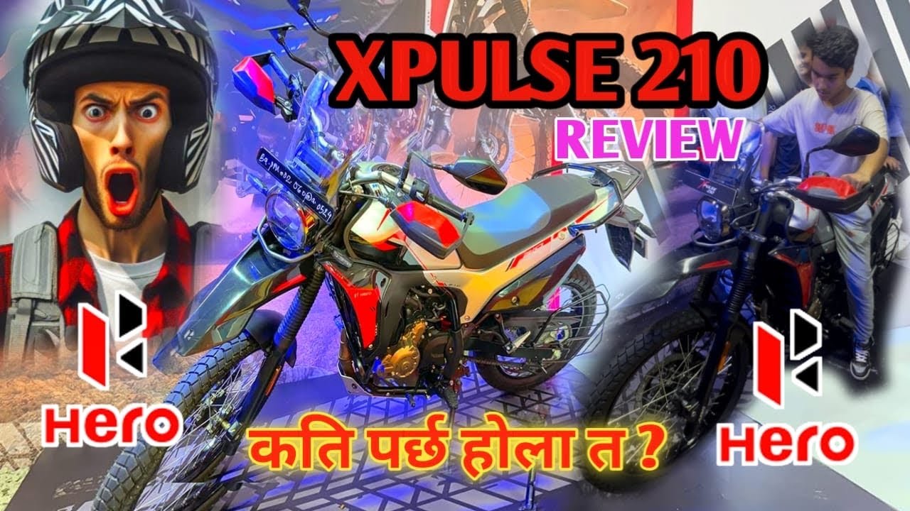 HERO XPulse 210 Price In Nepal 2025 🏍️In Nada Auto Show 2025 🏍️🔥The Biggest Auto Show In Nepal 😎