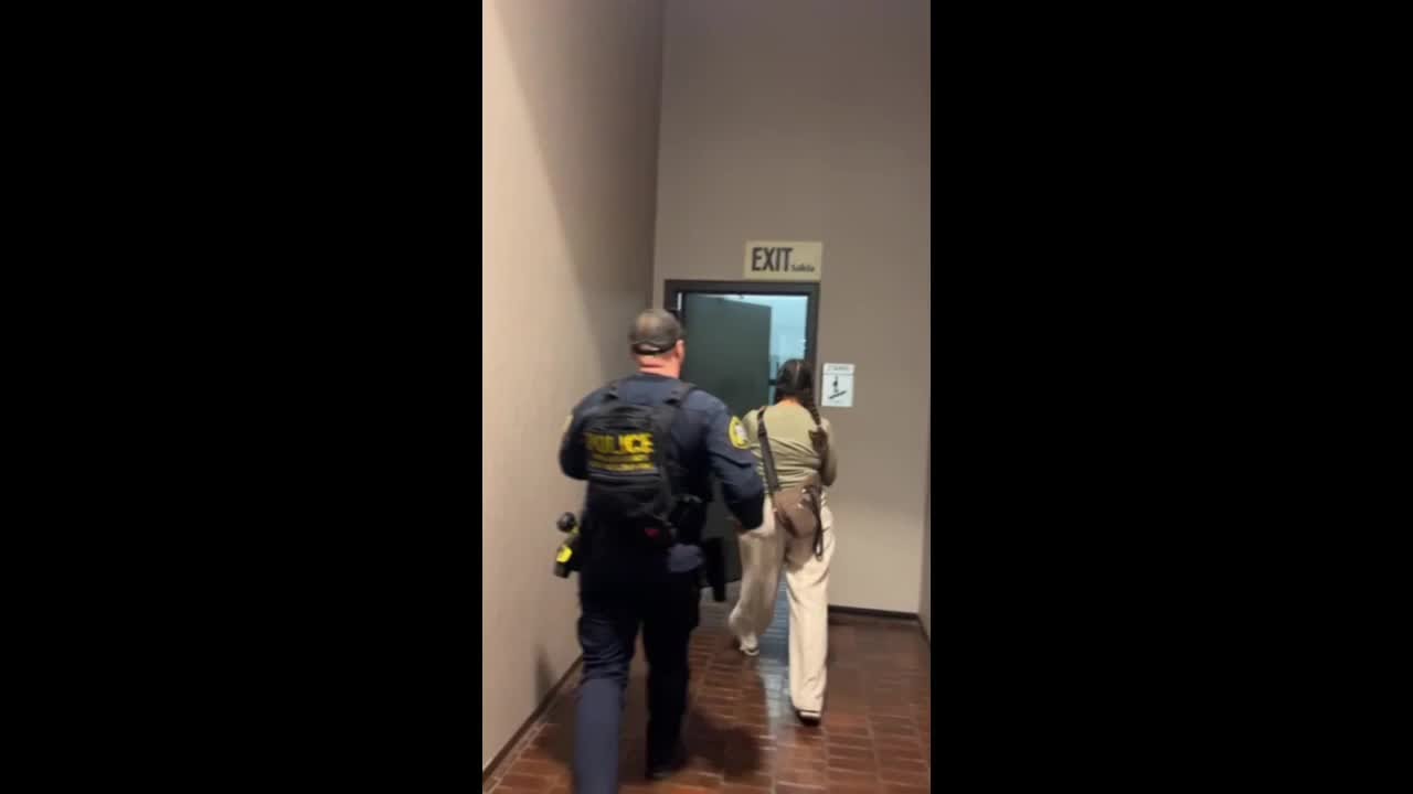 FULL VIDEO: Woman handcuffed by ICE agents after altercation at SD federal courthouse