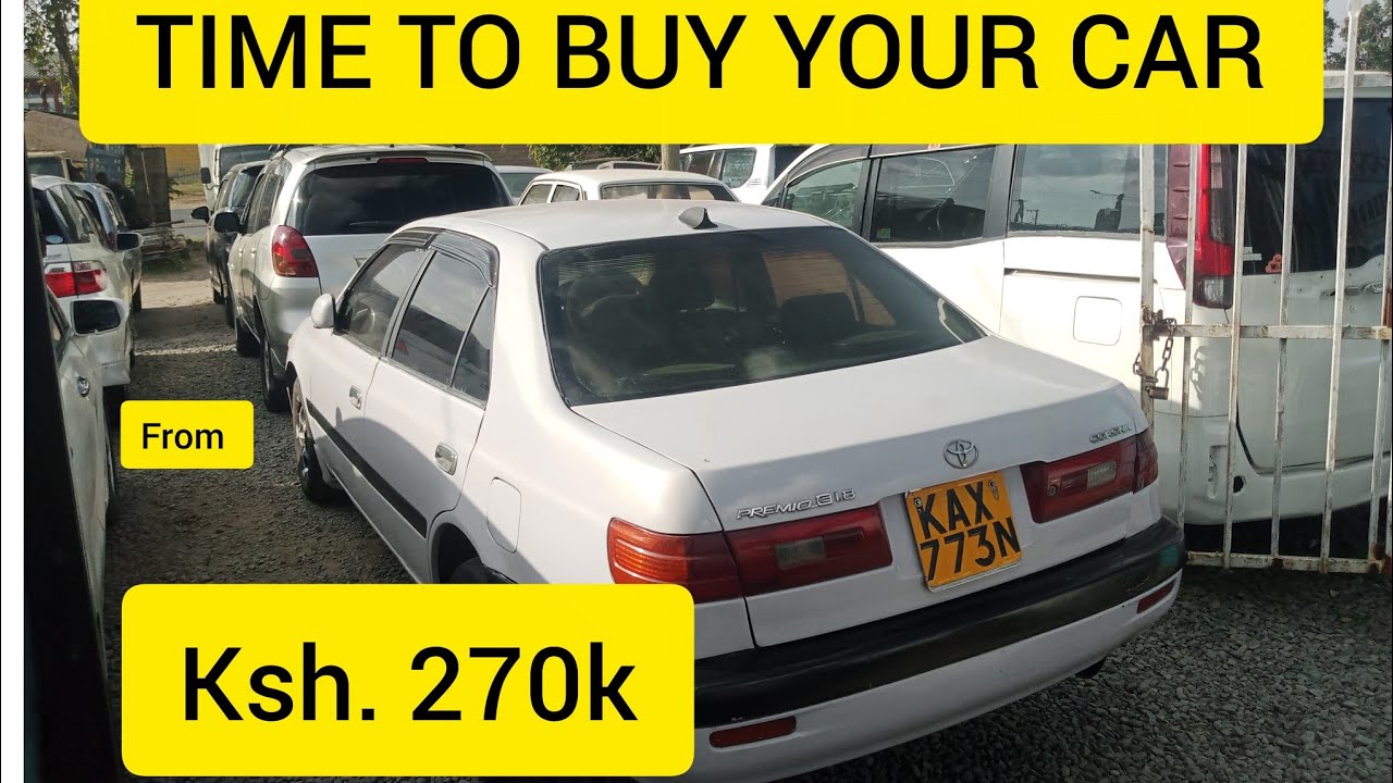 AMAZING CAR PRICES. From Ksh. 270k to 780k