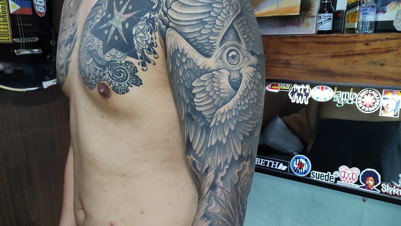 Kwentong Full Sleeve Tattoo 4 years in the making 🔥