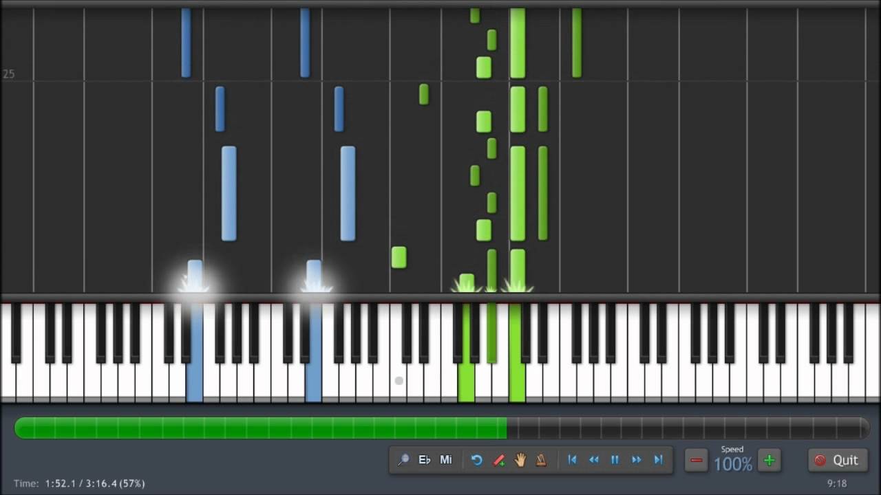 Chopin - Étude Op. 10 - No. 6  in E-flat minor - Piano Tutorial (100%) Synthesia