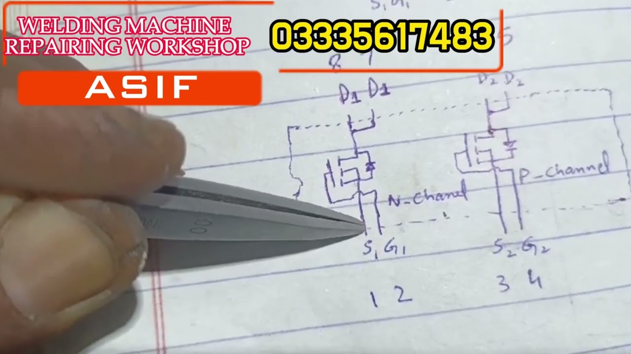 Dual IC 4688 MOSFET Power Supply & IGBT Fault ZX7 400 Welding Machine Repairing