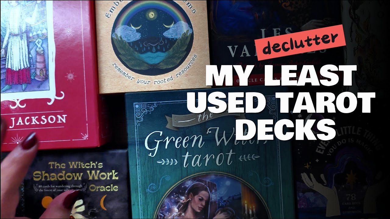 Мои наименее используемые колоды Таро и Оракула в 2025 году | Почему я не использовала их в своей...
