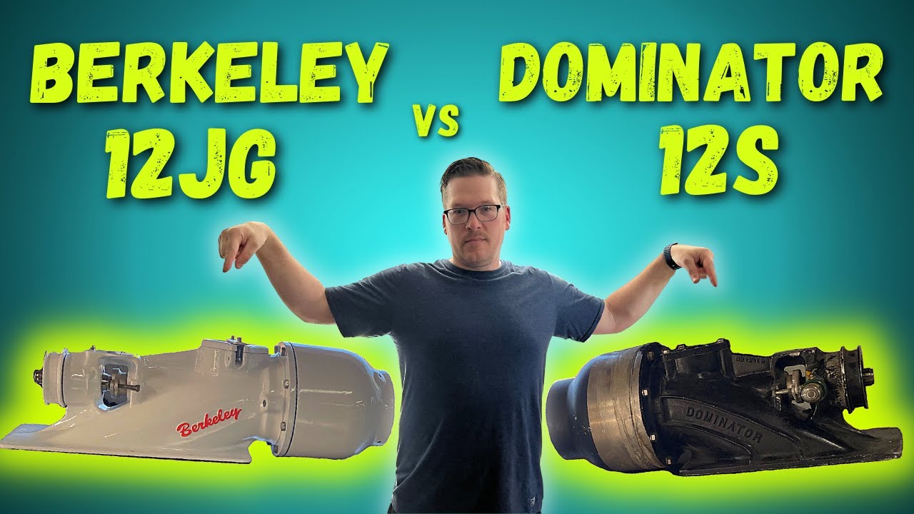 Comparing The Differences of a Berkeley 12JG vs Dominator 12S Jet Drive, Pump Comparison