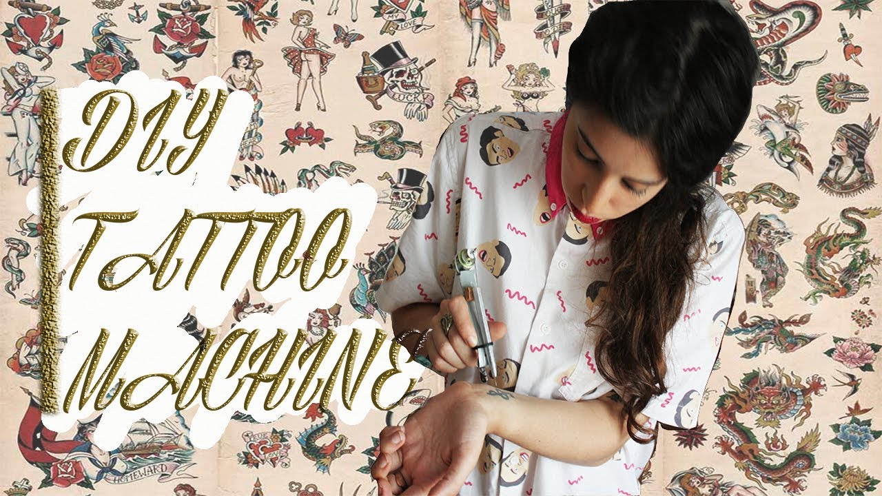 APRENDE a HACER esta MÁQUINA DE TATUAR (nuevo tutorial)