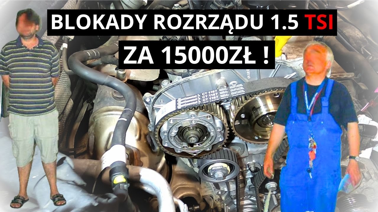 Nie wymienisz rozrządu w 1.5TSI bez tych blokad. W roli głównej Skoda Octavia III