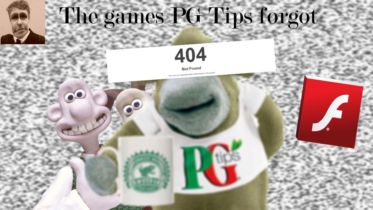 Lost Media: The PG Tips Tea Flash Games