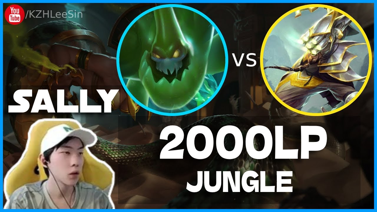 🔴 Sally Zac vs Master Yi Jungle (2000 LP Jungle) - Sally Zac Guide