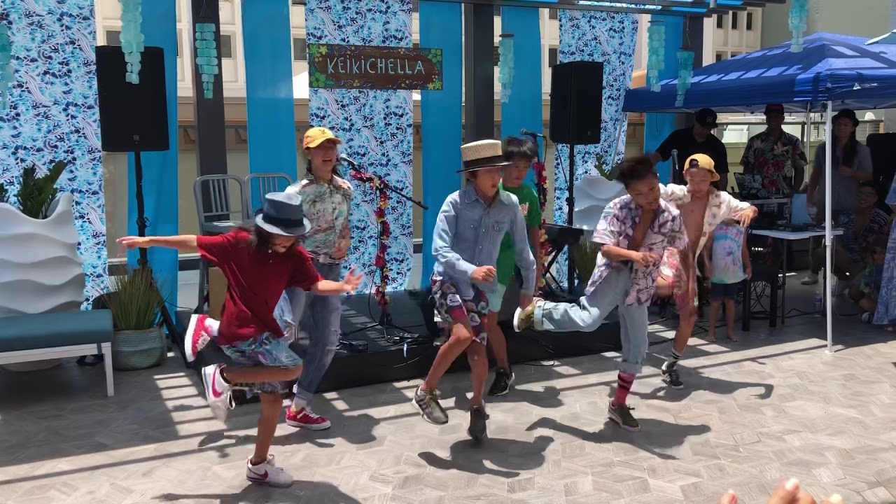Keiki Breaks performing for Keikichella