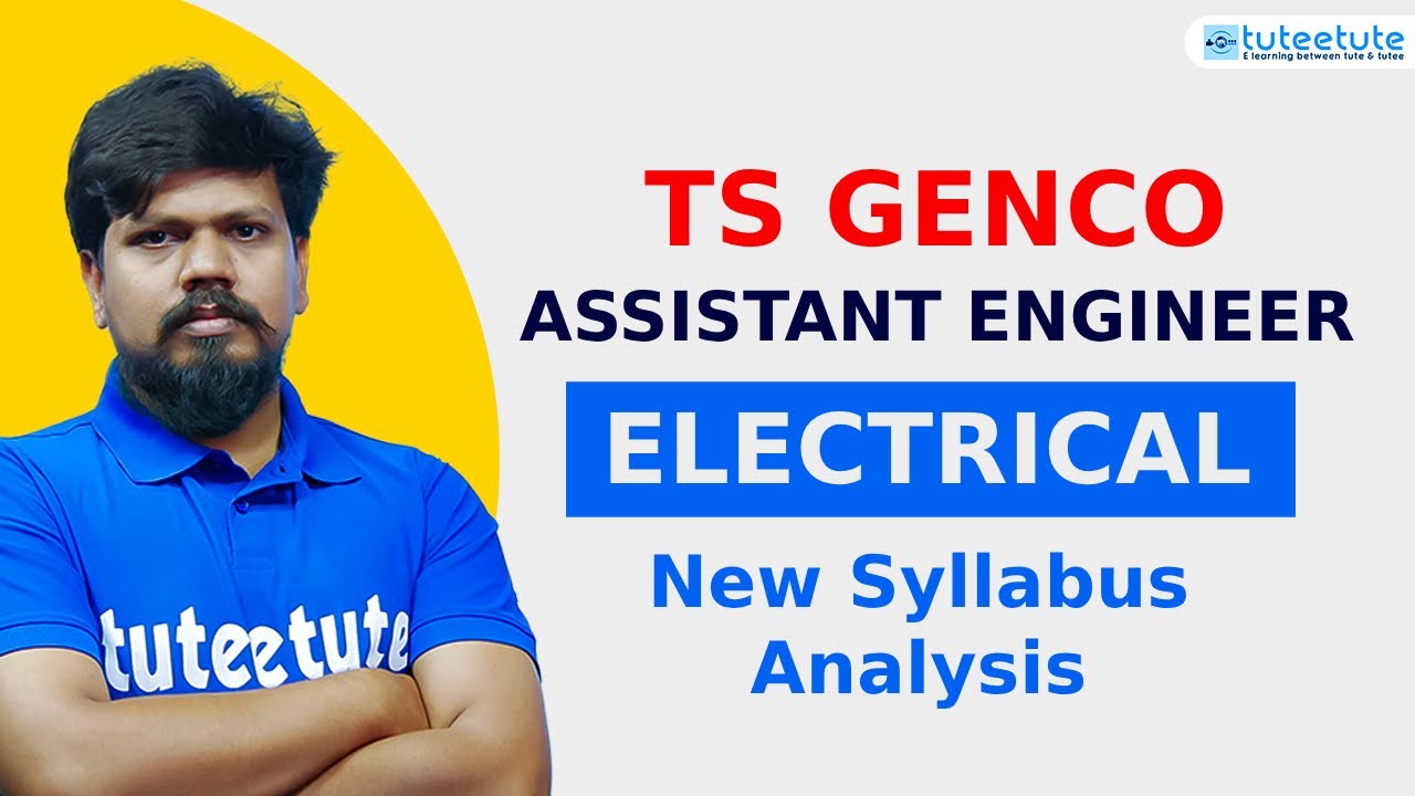 TS Genco EEE AE New Syllabus Analysis | tuteetute #tsgenco #genco #transco