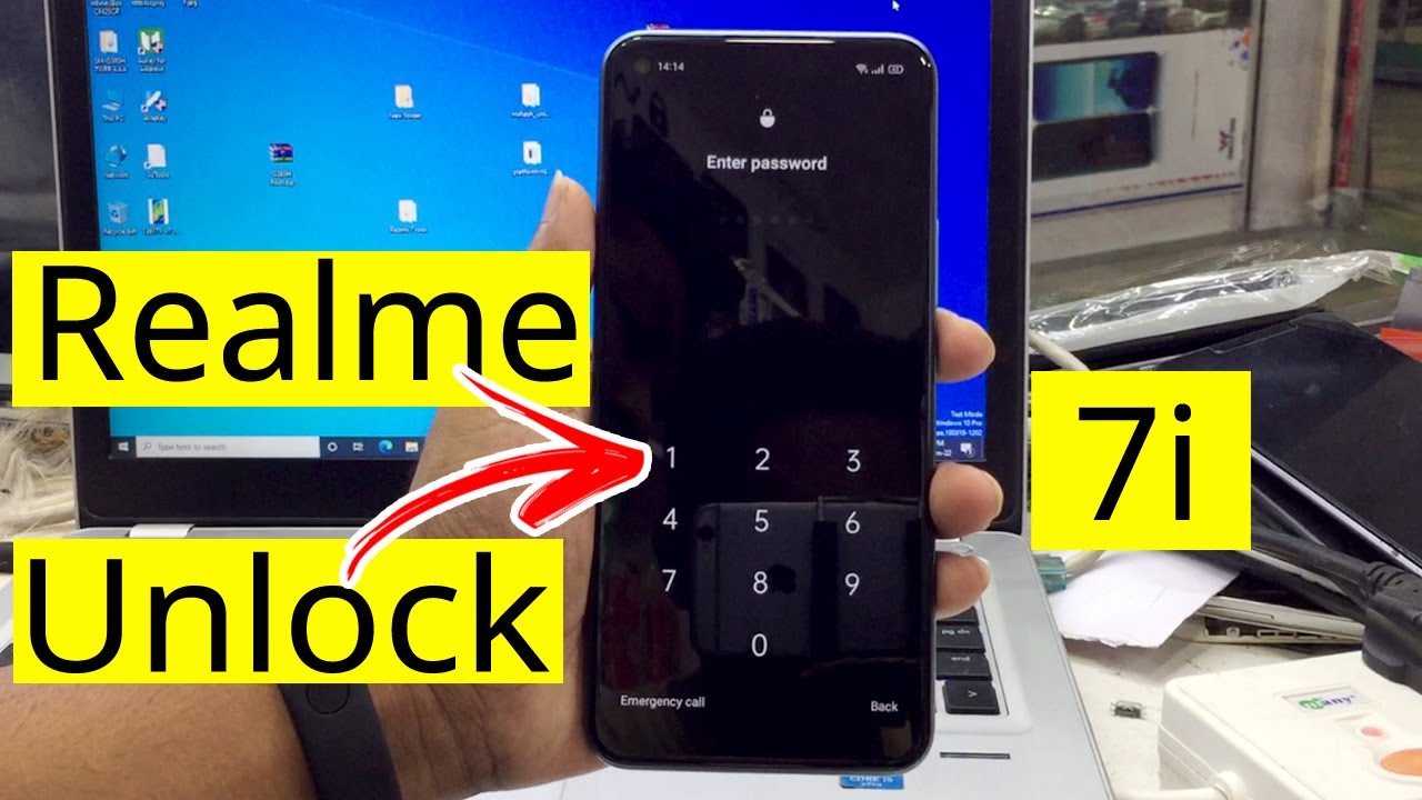 Realme 7i📱 [ Password, Pattern, FingerPrint ] Lock Remove Without BOX, Online