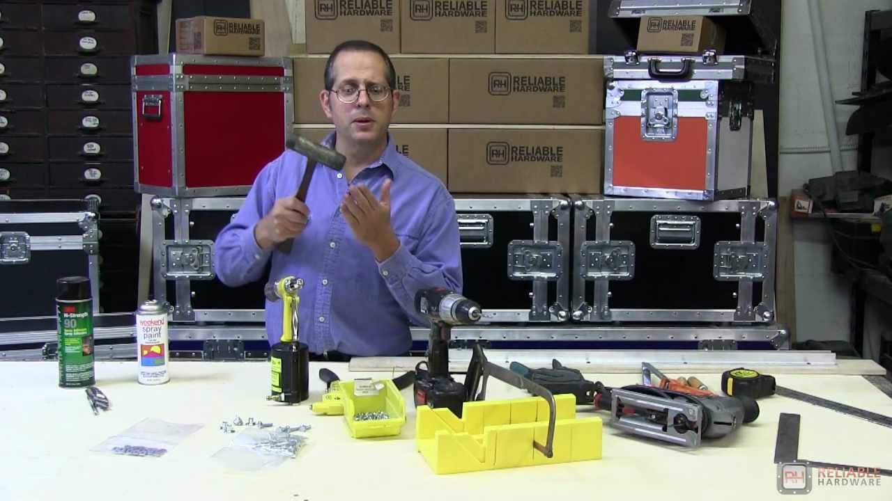 2 of 11 - DIY Road Case Building Tools - ReliableHardware.com