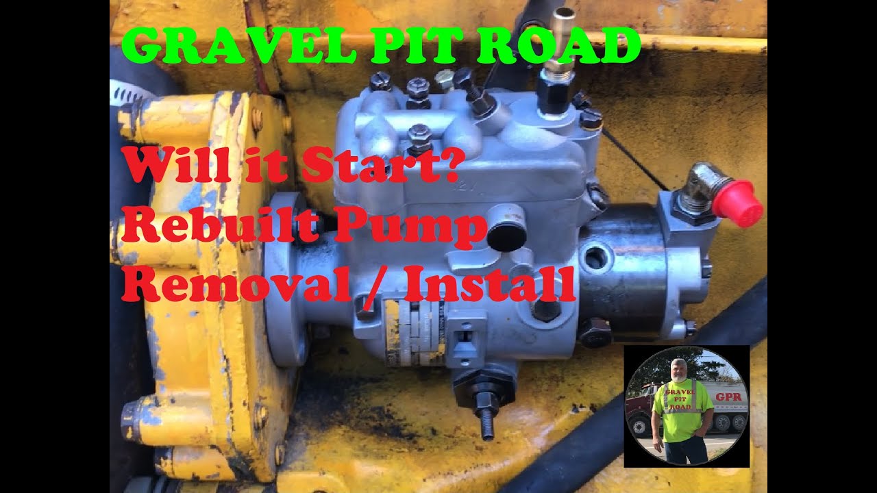 Will it Start?  Rebuilt Injection Pump.  John Deere 300BD