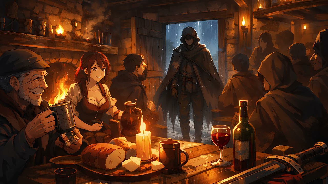 Shadows in the Hearthlight | Dark Medieval Folk Tavern Song