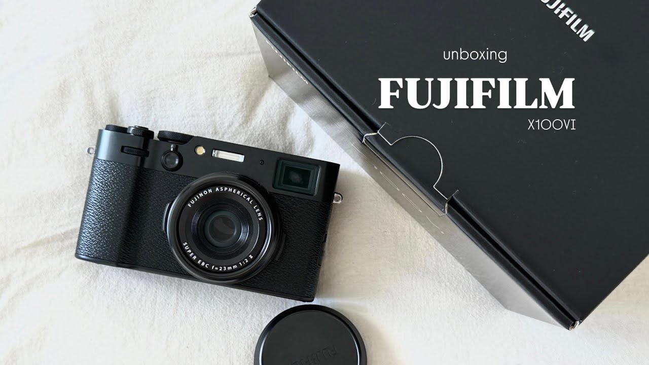 fujifilm x100vi unboxing | just sounds 