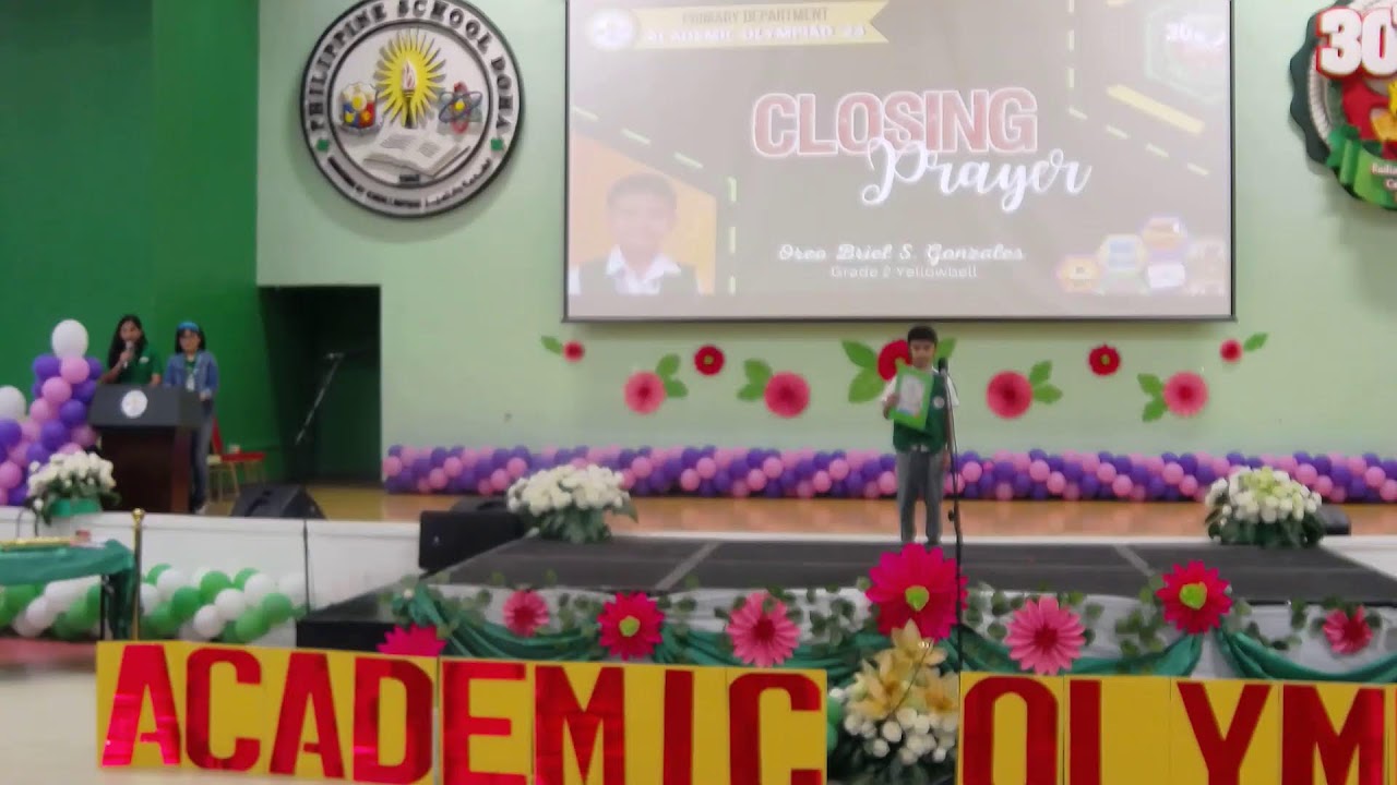 PSD PRIMARY ACADEMIC OLYMPIAD 2023 - DAY 1