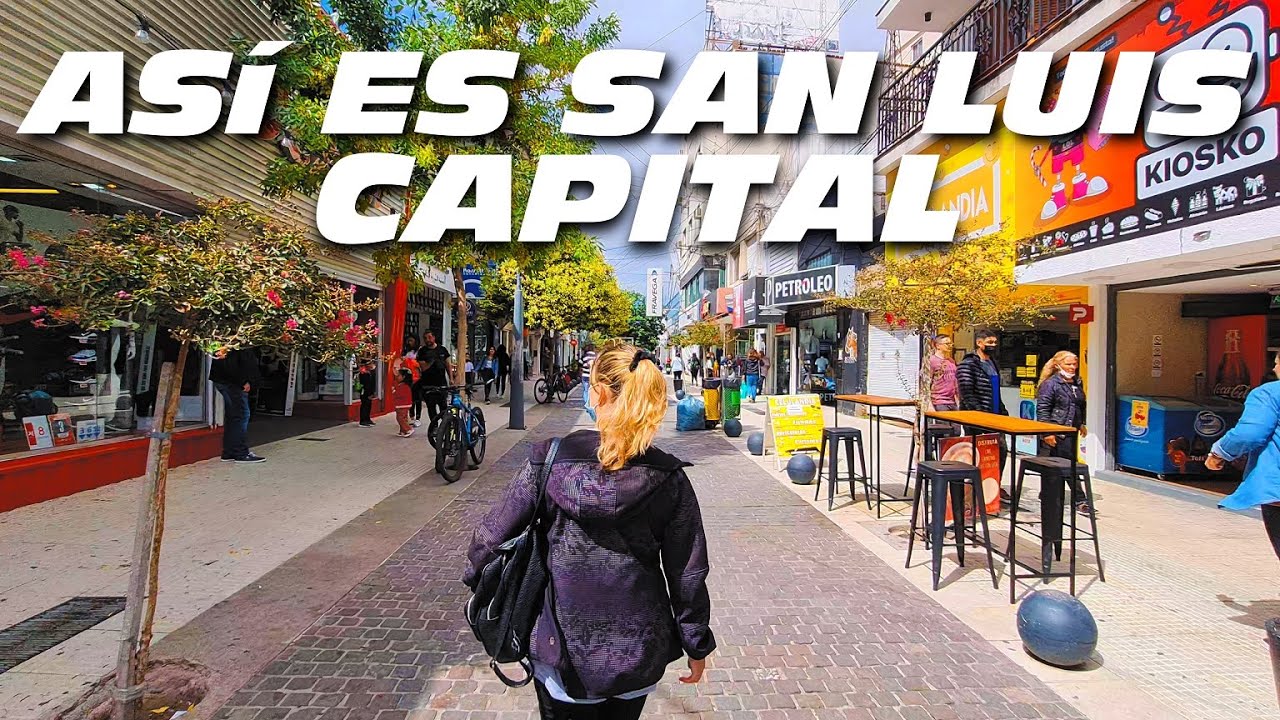 Un PASEO por SAN LUIS Capital | VIAJE por SAN LUIS ARGENTINA 🇦🇷