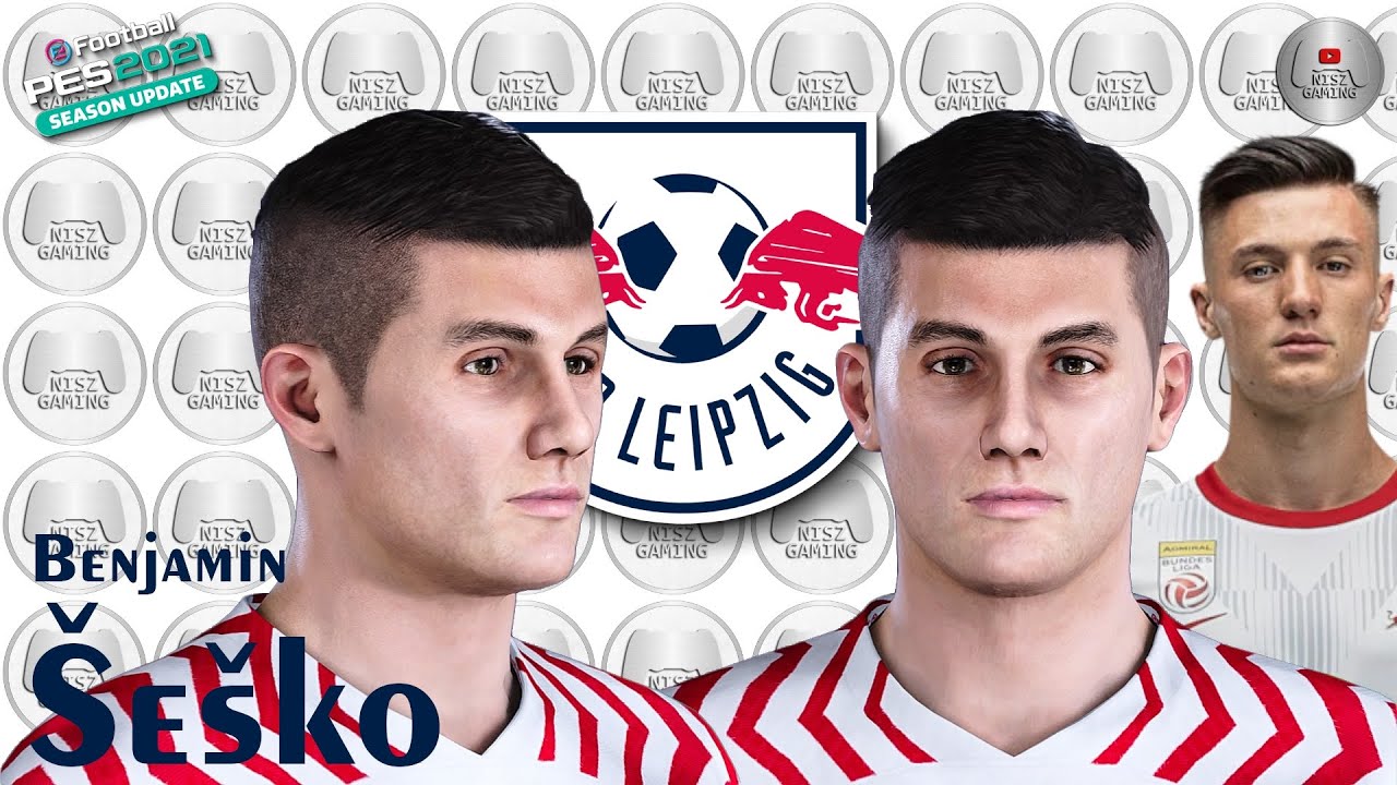 Benjamin Sesko Face PES 2021 RB Leipzig NISZ Gaming | PES 2020 | Create Face PES