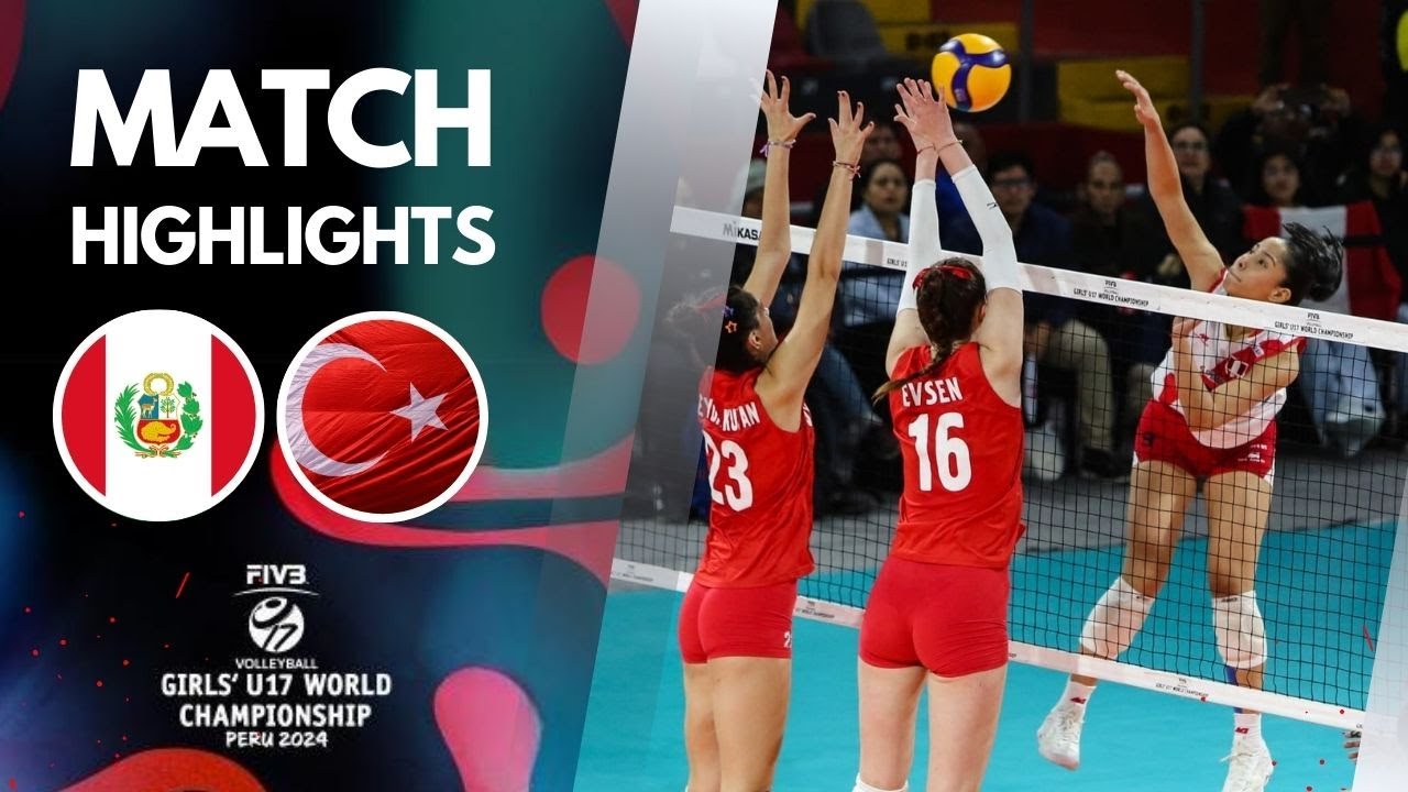 PERU 🆚 TÜRKİYE [4K]  | Highlights | Girls U17 World Championship 2024