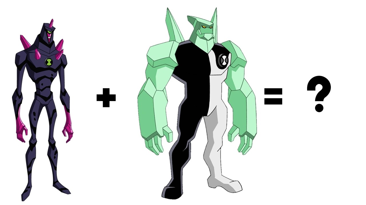 BEN 10 Alien Diamondhead and Chromastone Fusion video #ben10  #ben10alienforce