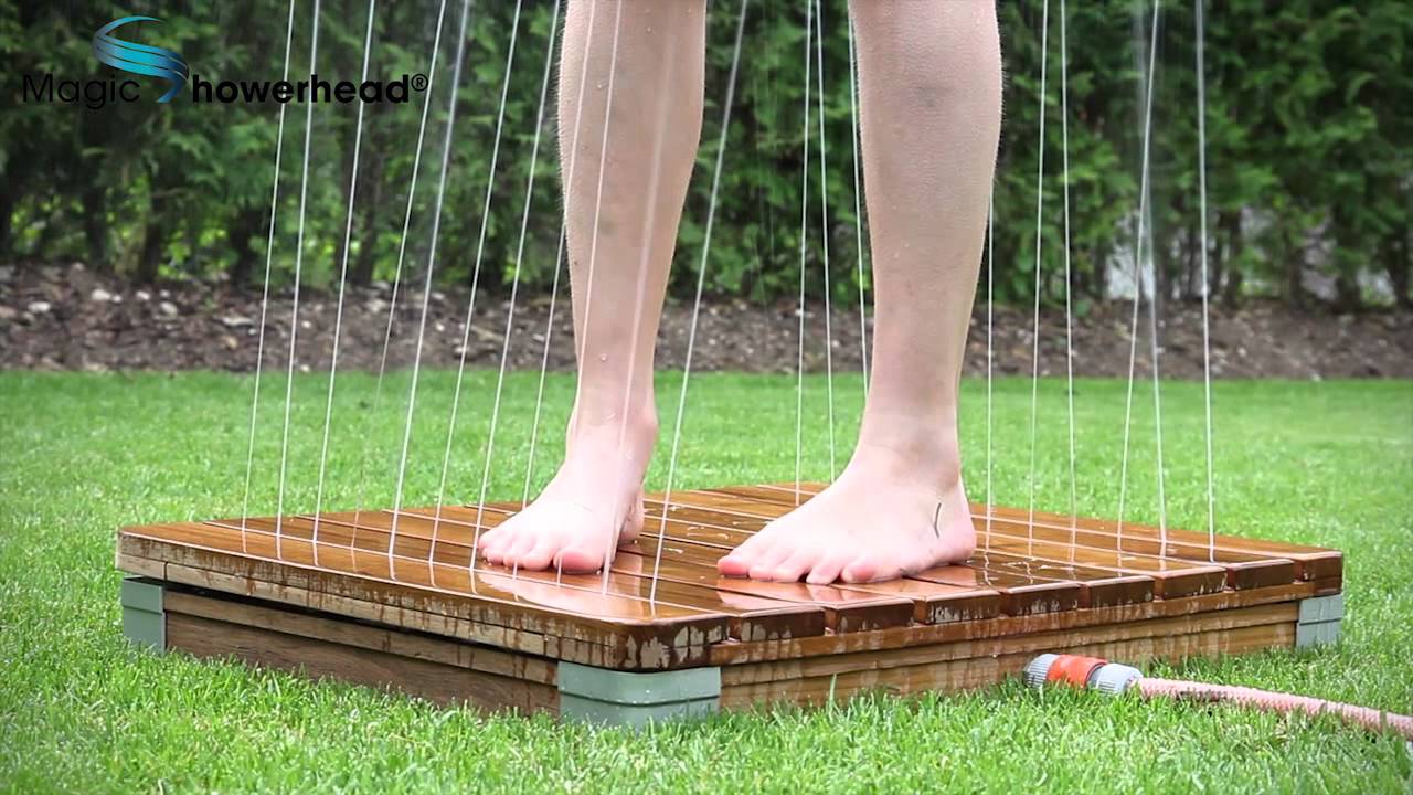 Die einzigartige Gartendusche
