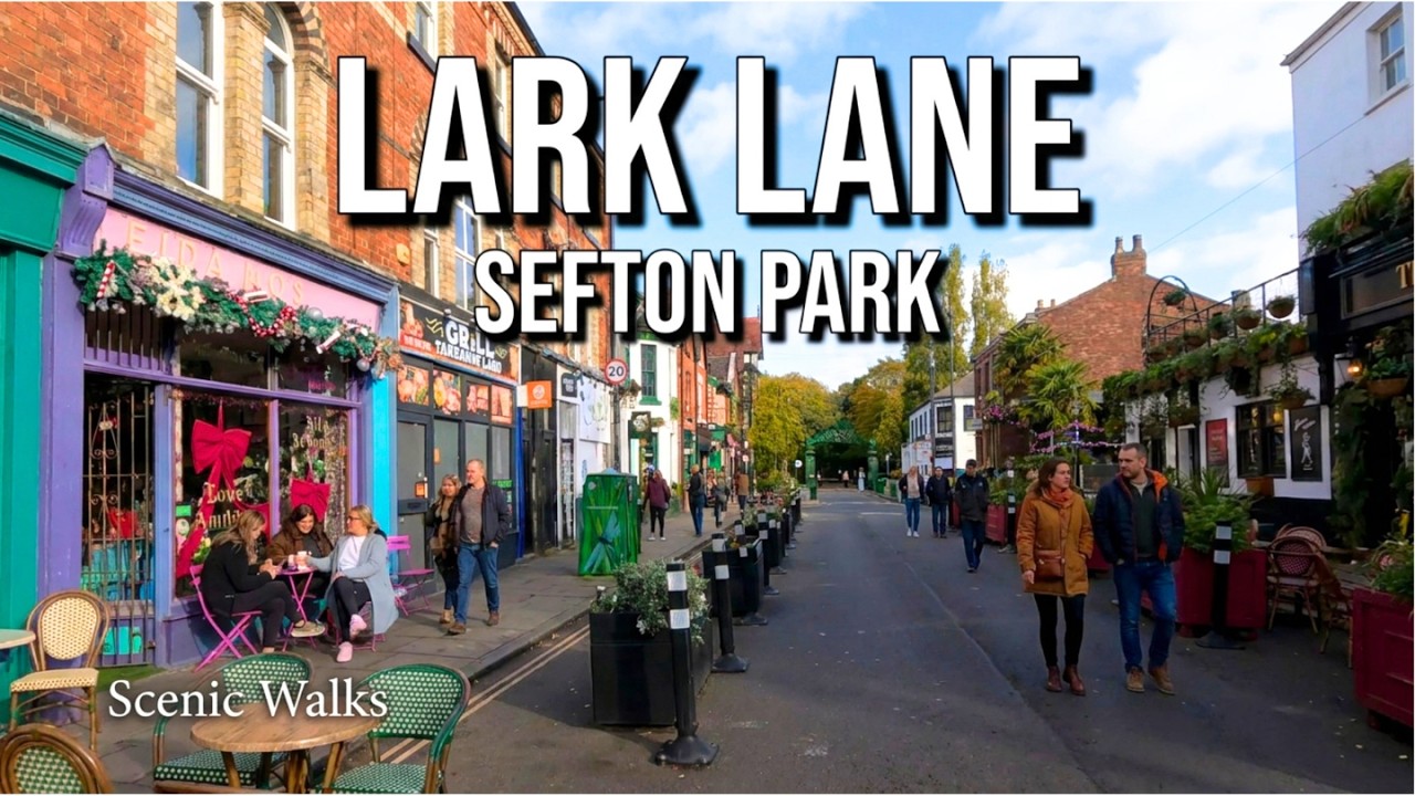 Sefton Park Morning Walk | 4K  60 FPS POV Nature Sounds | Relaxing Liverpool Walk (No Talking)