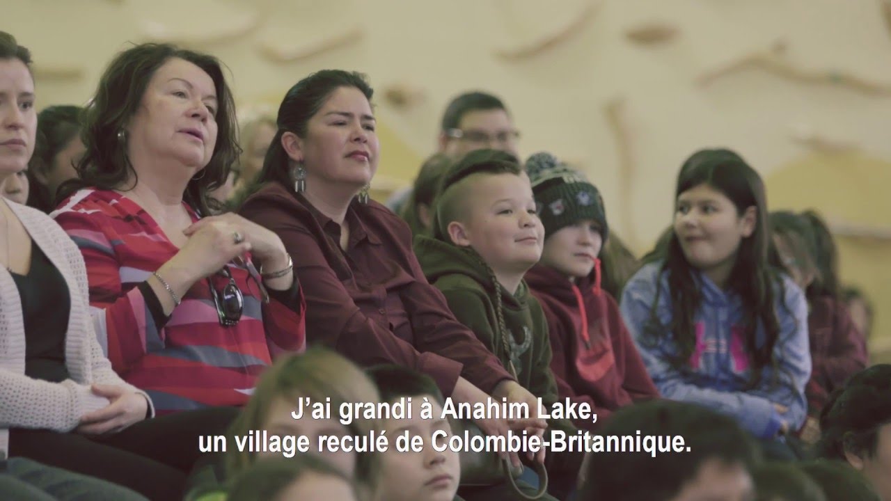 La fondation evenko : Jonas, Cory Diabo et Carey Price à la Kahnawake Survival School