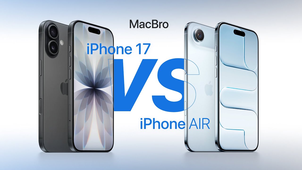 Сравнение iPhone 17 и iPhone Air