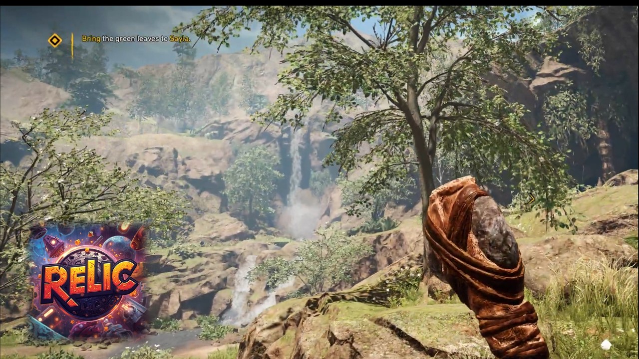 Hunting Rocks with Bow and Arrow