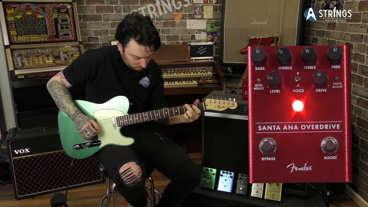 First Look: Fender Santa Ana Overdrive Pedal