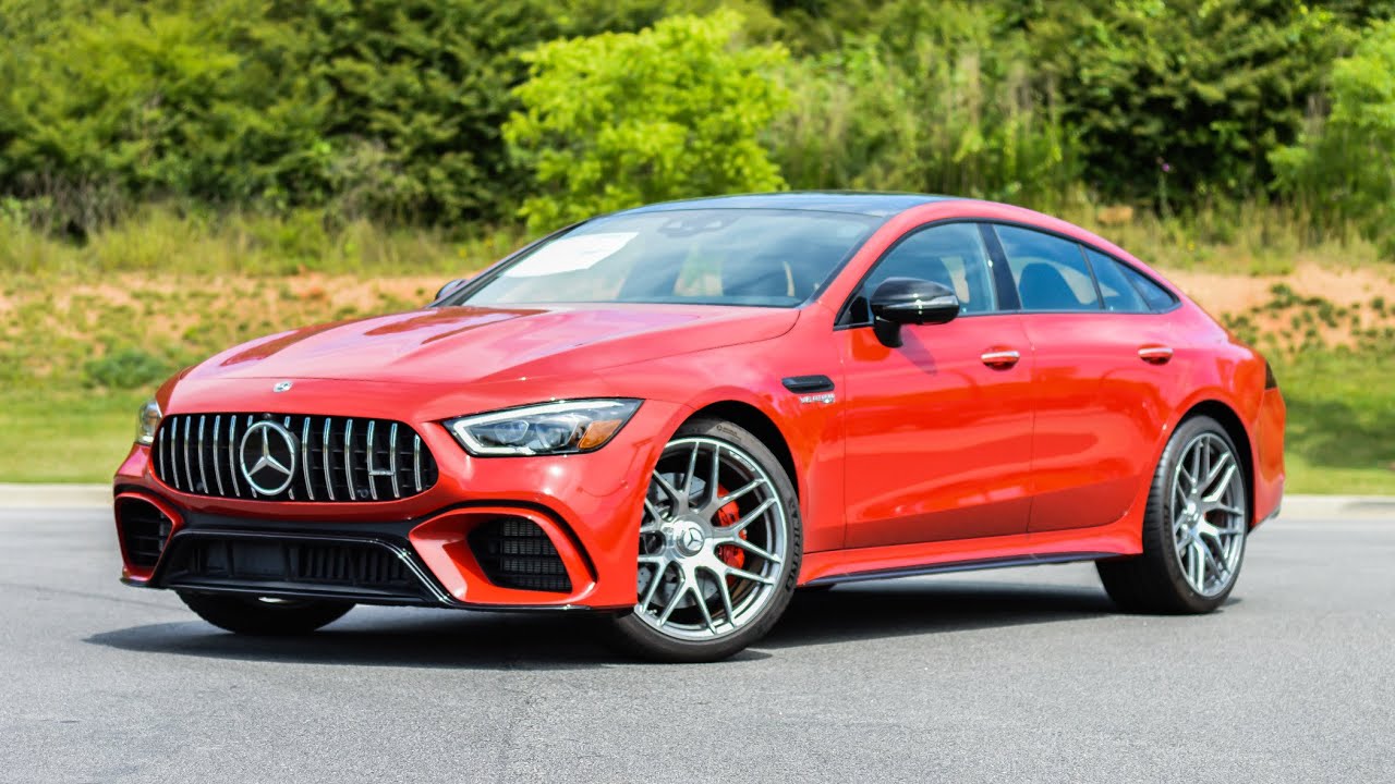 577 HORSEPOWER! 2020 Mercedes Benz AMG GT 63 4-door Coupe Review