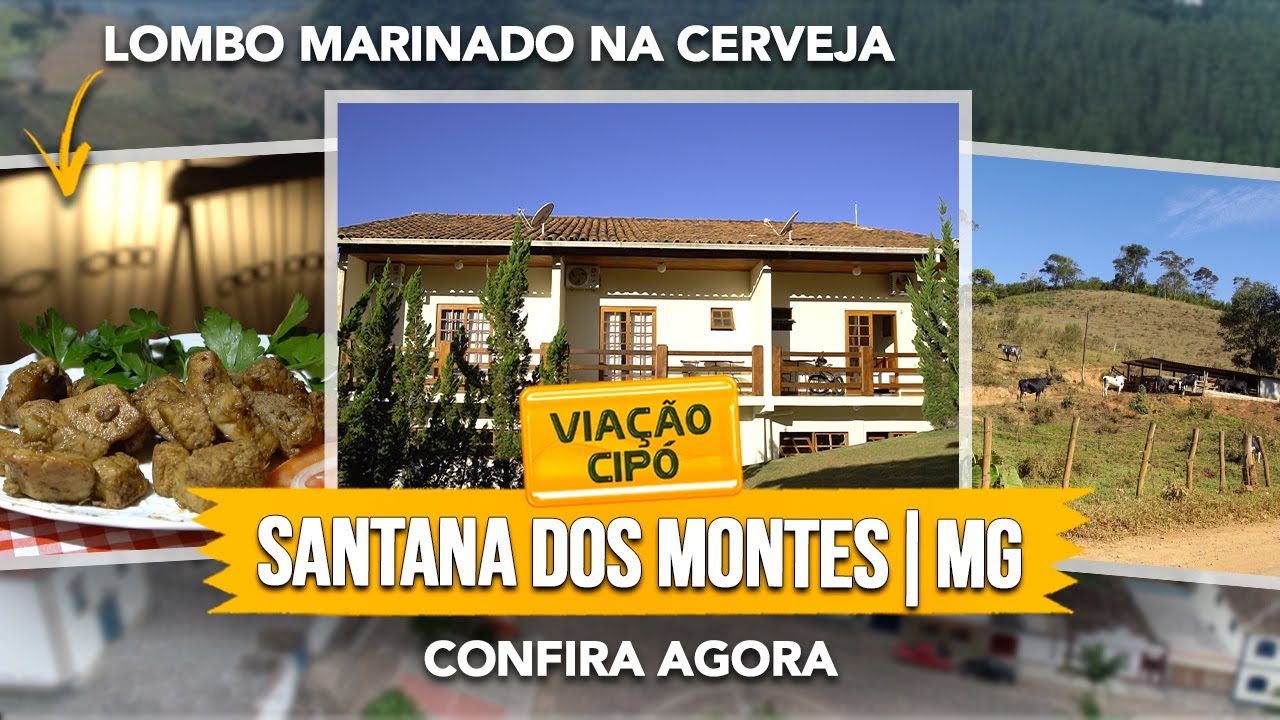 As HISTÓRIAS e CURIOSIDADES de SANTANA DOS MONTES! | A Viação Cipó te conta tudo!