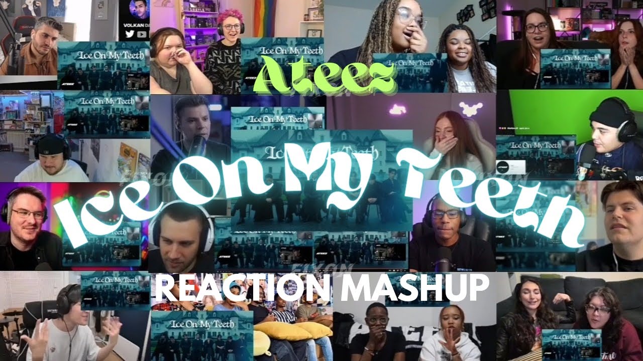 ATEEZ (에이티즈) - 'Ice On My Teeth' Official Music Video REACTION MASHUP