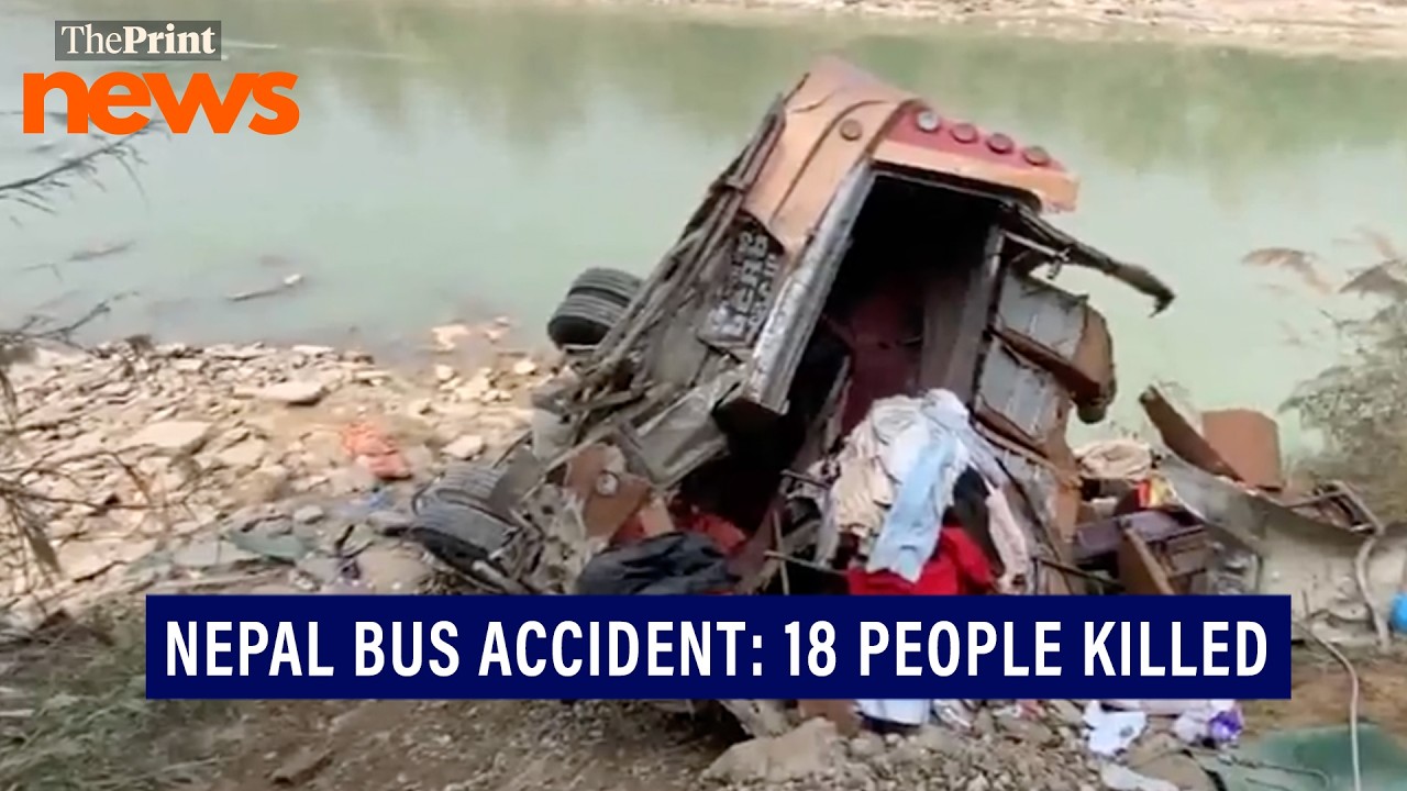 Nepal bus accident: 18 people killed in Dhading, Rescue operations underway