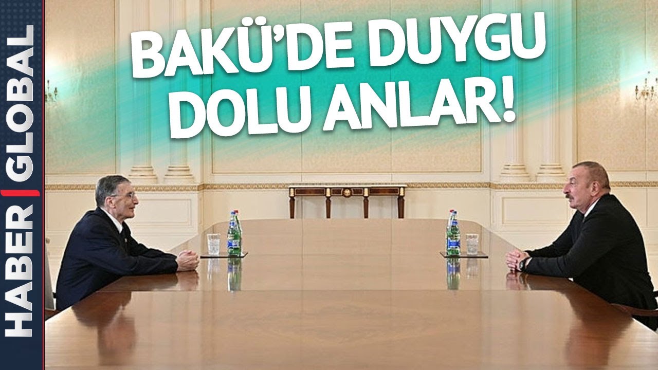 Aziz Sancar, Aliyev ile Görüştü! Tüyleri Diken Diken Eden Karabağ Açıklaması!