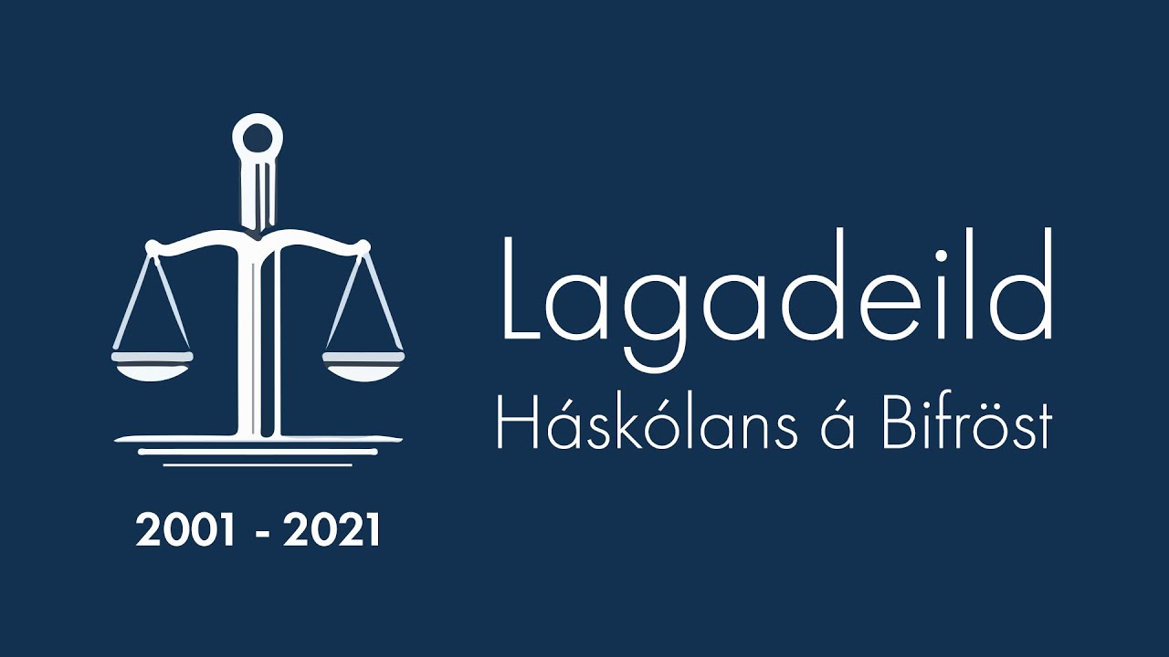 Lagan&aacute;m &aacute; &Iacute;slandi 20 &aacute;rum s&iacute;&eth;ar // Afm&aelig;lism&aacute;l&thorn;ing lagadeildar H&aacute;sk&oacute;lans &aacute; Bifr&ouml;st
