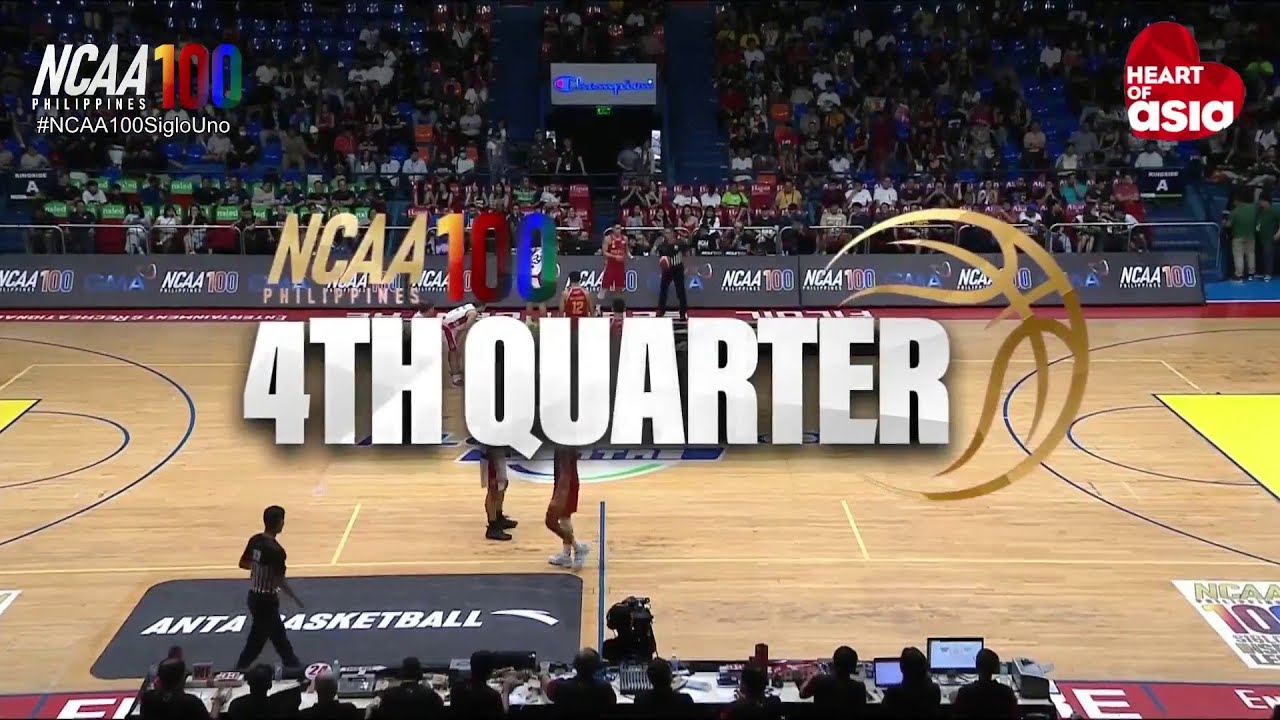 NCAA Basketball Letran vs Mapua (Fourth Quarter) | NCAA Season 100